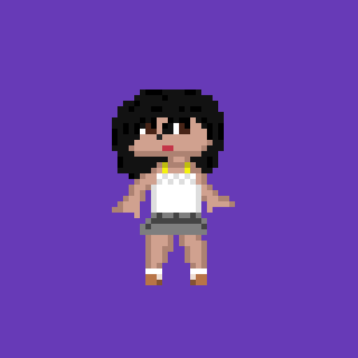 Un pixel art de mí
